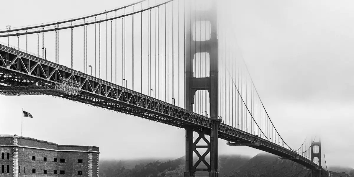 Golden Gate Bridge in San Francisco, California
