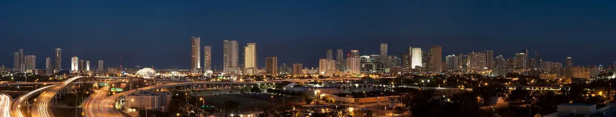 Miami skyline, Florida