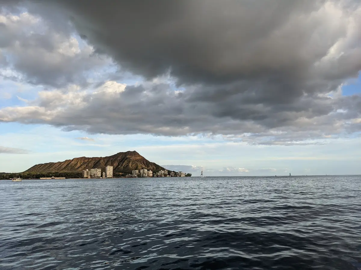 Diamond Head in Honolulu, Hawaii
