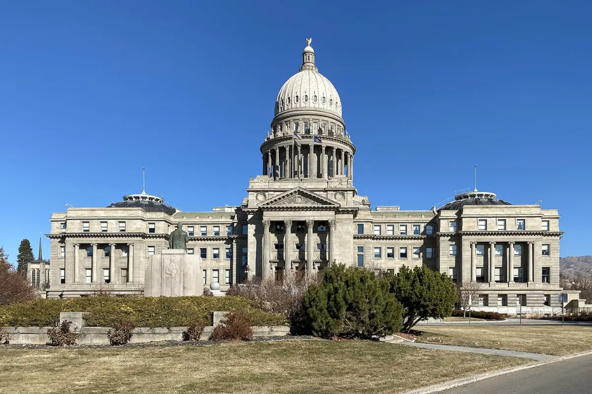 Idaho State Capitol in Boise, Idaho