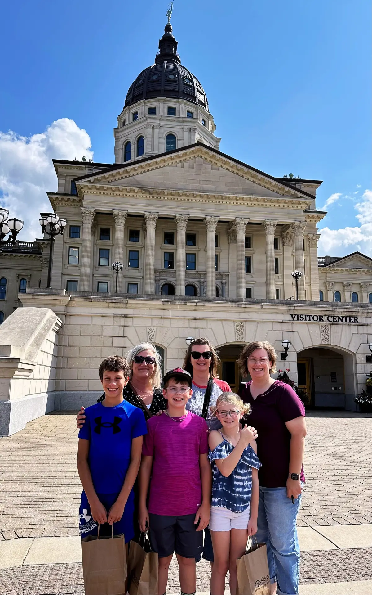 Kansas State Capitol in Topeka, Kansas