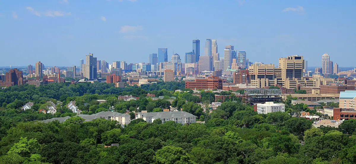 Minneapolis skyline, Minnesota