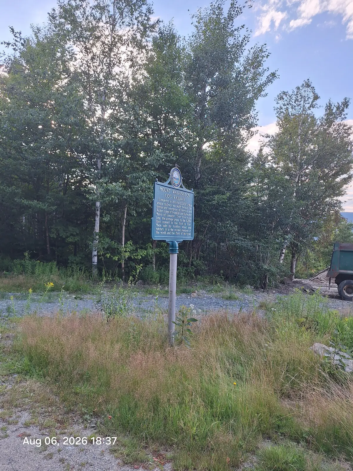 Mount Washington in Coos County, New Hampshire
