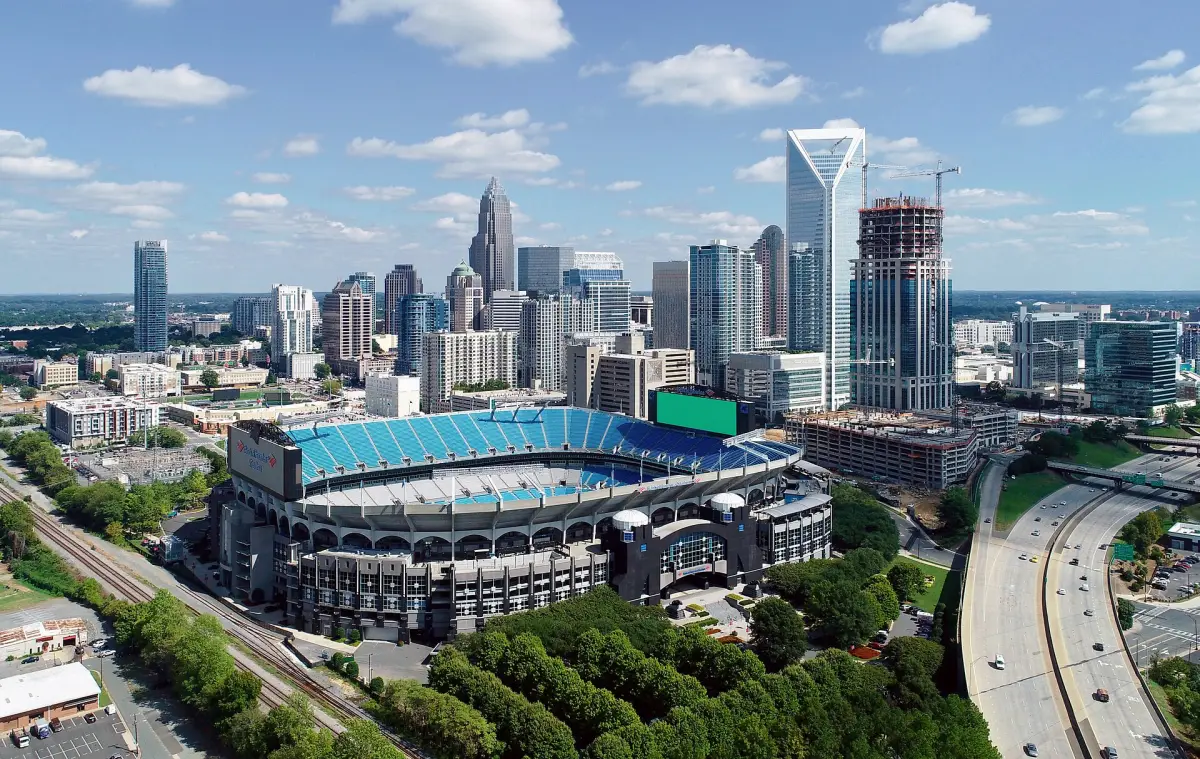 Charlotte skyline, North Carolina
