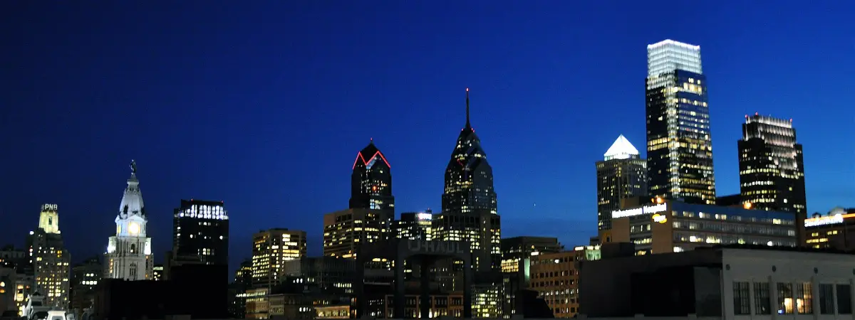 Philadelphia skyline, Pennsylvania