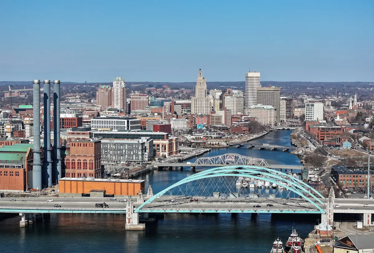 Providence skyline, Rhode Island