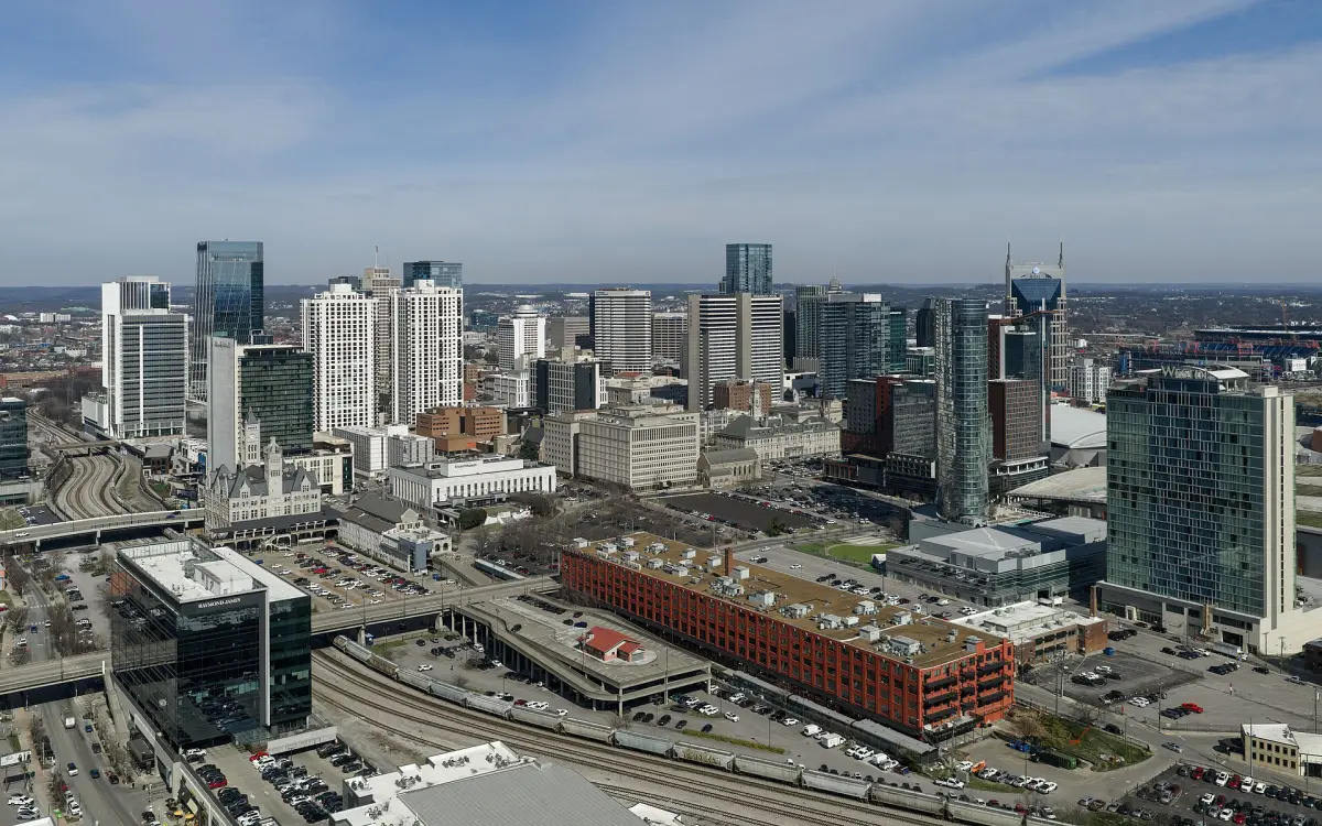 Nashville skyline, Tennessee