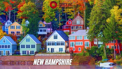 New Hampshire map